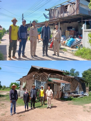 ลงพื้นที่ในหมู่บ้านที่ได้รับผลกระทบ เพื่อสำรวจบ้านเรือนผู้ได้รับผลกระทบ(จากเหตุวาตภัย) เพื่อบรรเทาความเดือดร้อนในเบื้องต้น และสร้างขวัญกำลังใจแก่ผู้ประสบภัยอย่างใกล้ชิด ตลอดจนรับฟังปัญหาและความต้องการของประชาชน